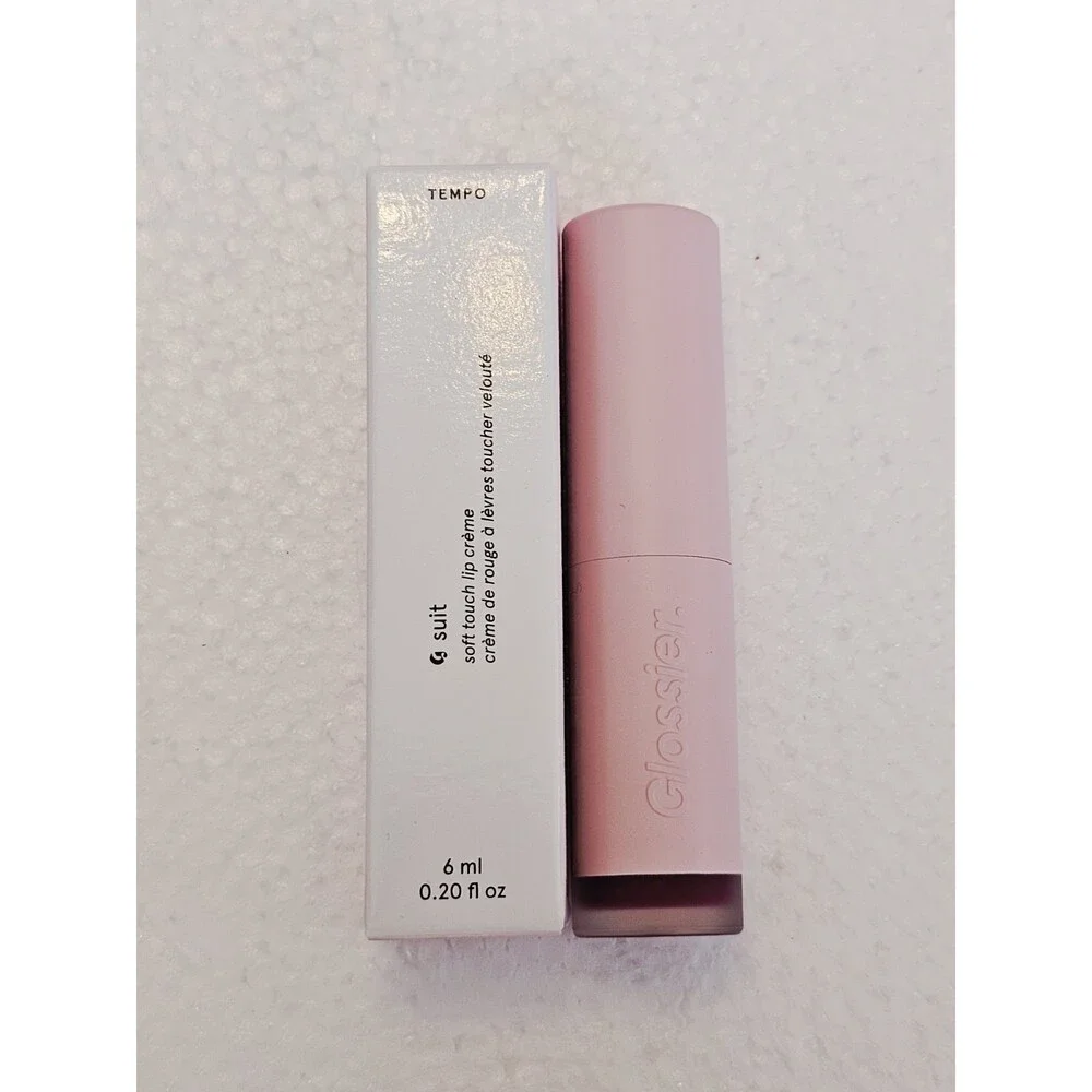 Glossier G Suit Soft Touch Lip Crème in the shade Tempo